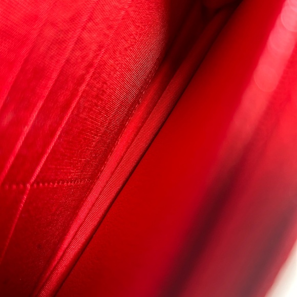 Chanel Boy Wallet on Chain Iridescent Red - Picture 7 of 9